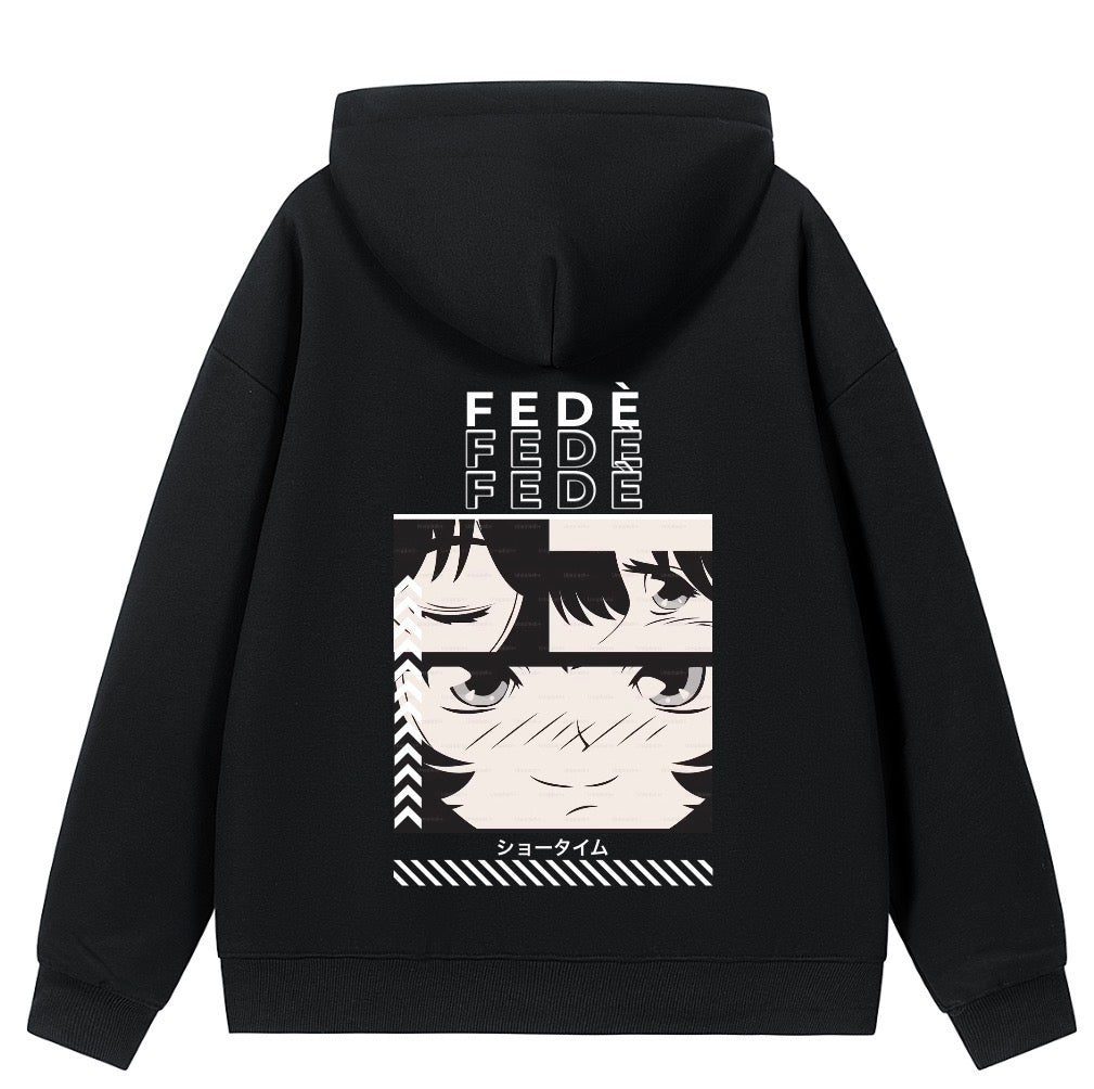 Fedè Black Manga Version Hoodie V1